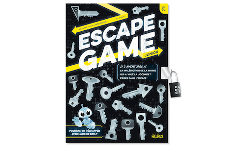 Escape Game Junior : 3 aventures (La malédiction de la momie – Qui a volé la Joconde ? – Piégés dans l’espace)